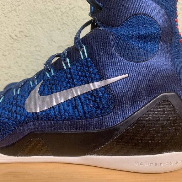 Size 9 - Nike Kobe 9 Elite Brave Blue 2014 - Picture 7 of 13